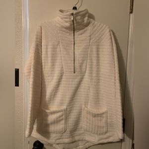 Soft Surroundings plush fleece pullover